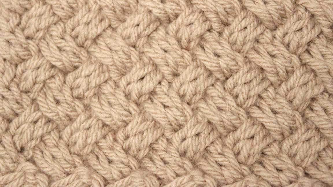 Free basketweave knitting pattern