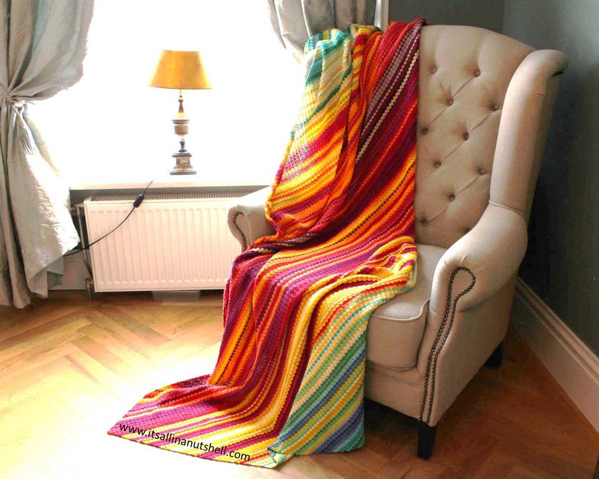 Knit temperature blanket pattern free