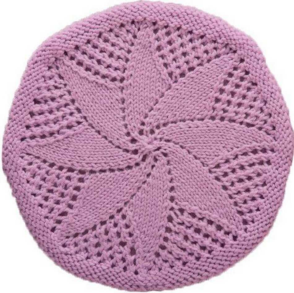 Circular lace knitting patterns
