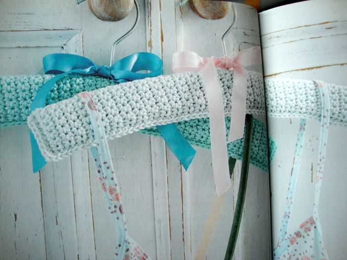 Knitted coat hanger patterns