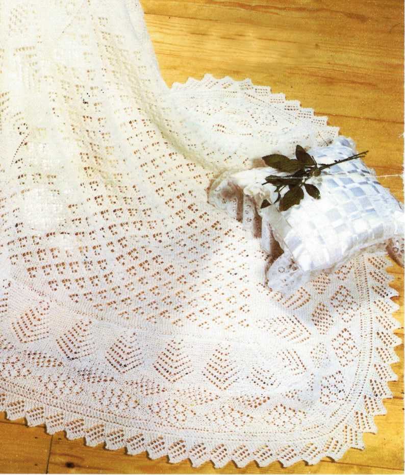 Christening blanket knitting pattern