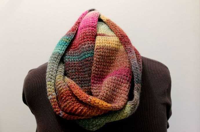 One skein knit cowl free pattern