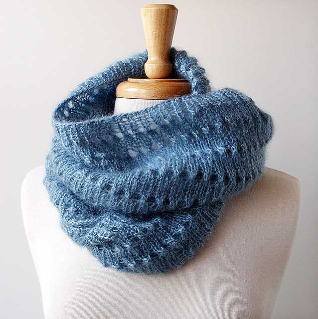 One skein knit cowl free pattern