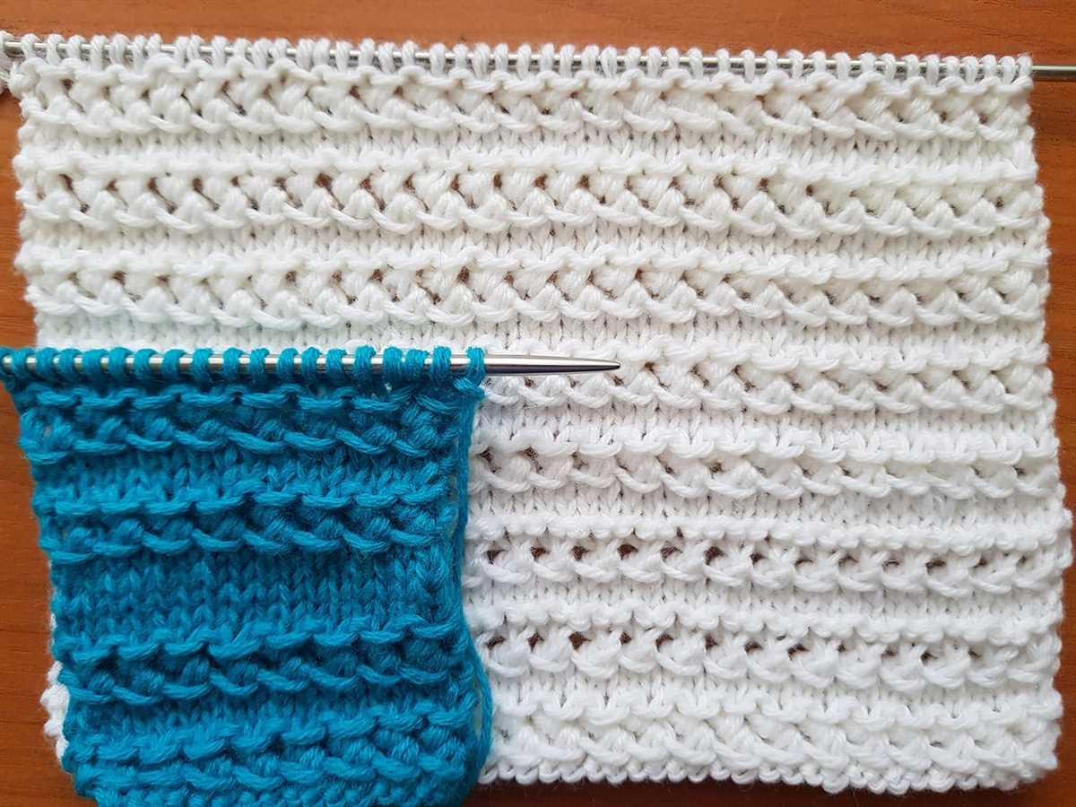 Craft knitting patterns
