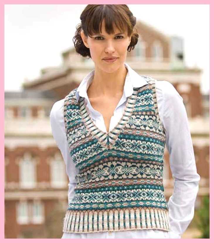 V-neck cardigan knitting pattern free