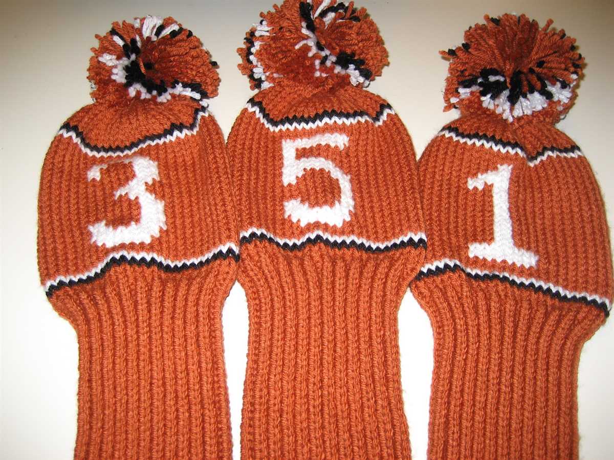 Golf knitting patterns