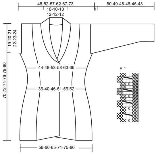 Free shawl collar knitting pattern