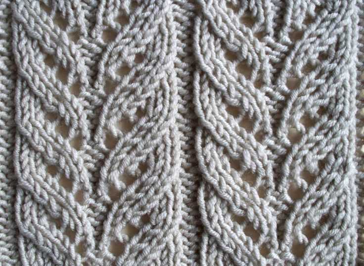 Oxo cable knitting pattern