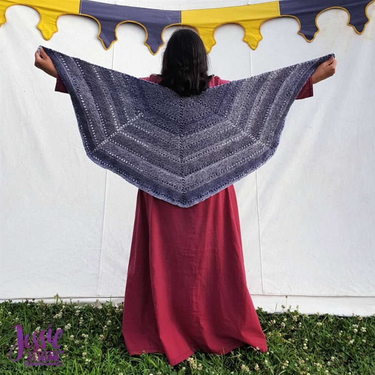 Easy loom knitting shawl patterns