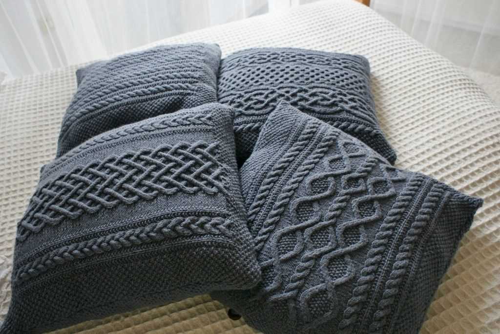 Knitted pillow cover patterns