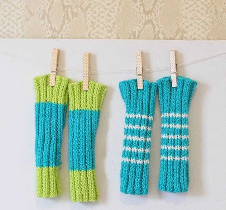 Free easy leg warmer knitting patterns