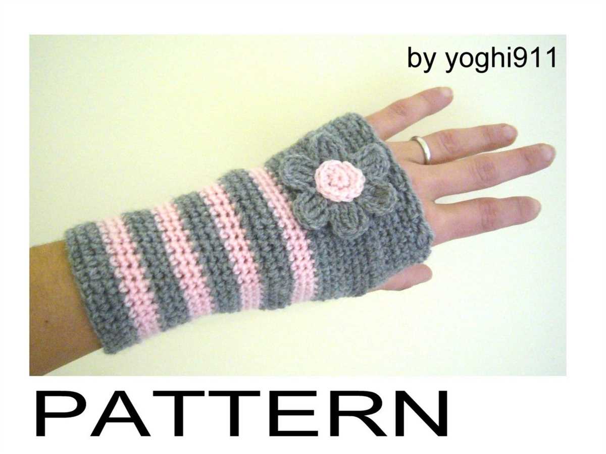 Knitting hand warmers pattern free
