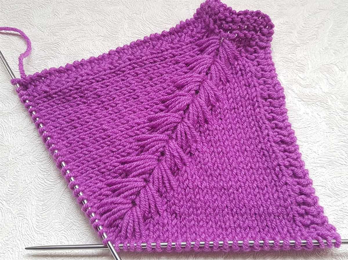 Increase a knitting pattern