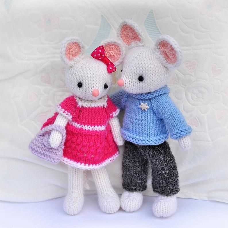 Knitting patterns for stuffed toys