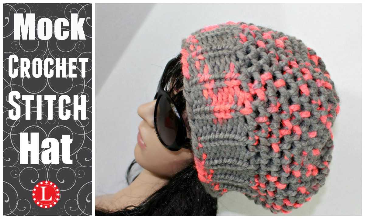 Knit hat pattern in the round