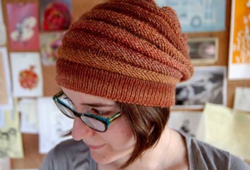 Beanie knitting pattern 8 ply