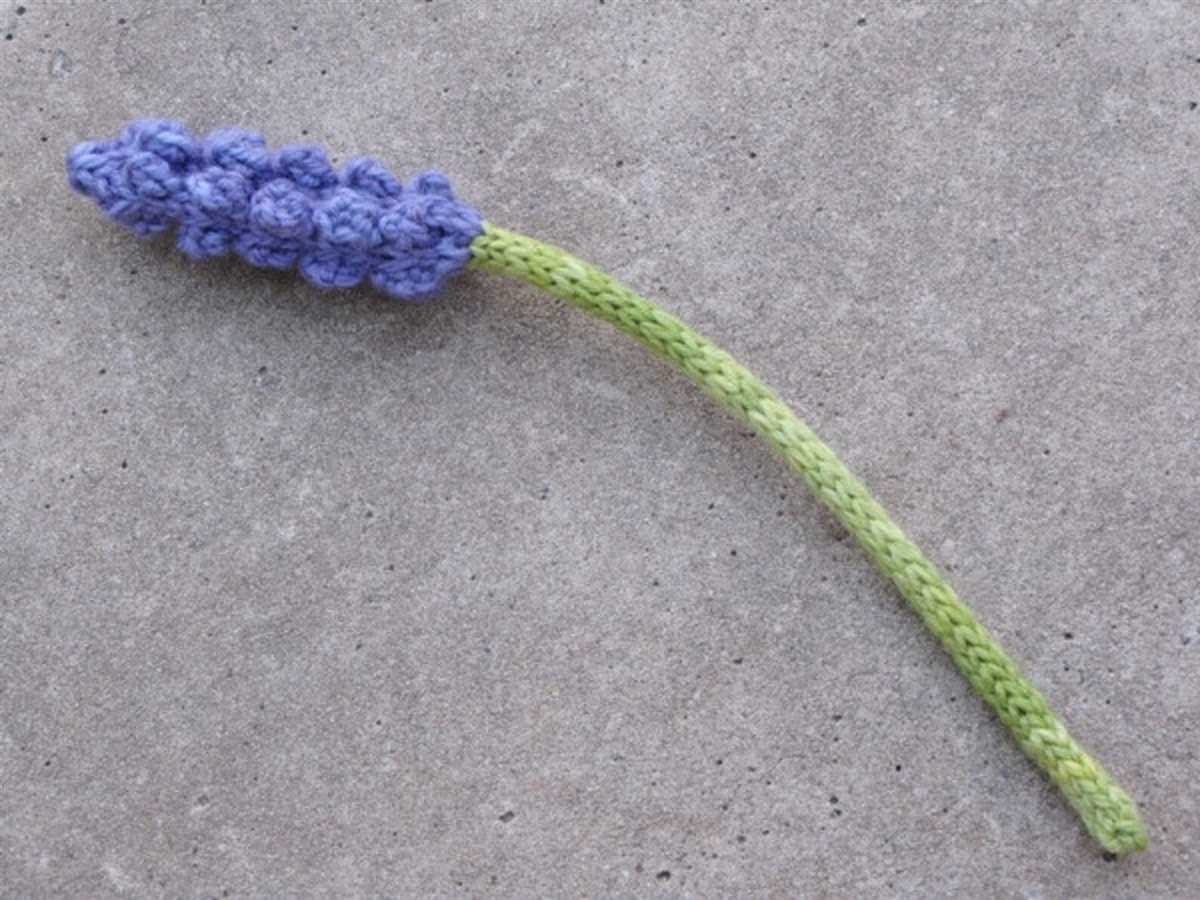 Lavender knitting pattern