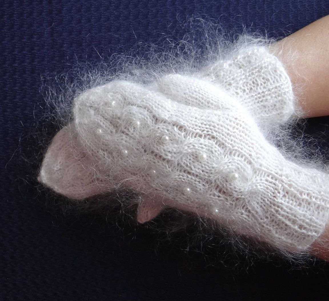 Free mohair bow knitting pattern