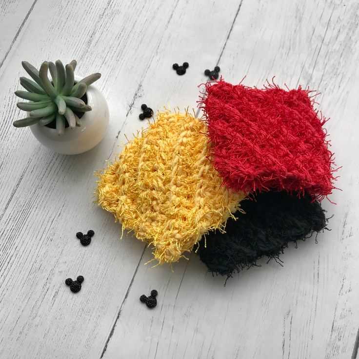 Knitting pattern for scrubbies