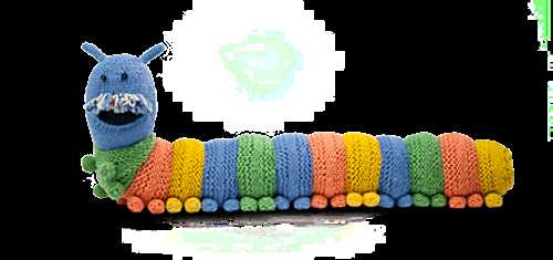 Knitted draft stopper pattern