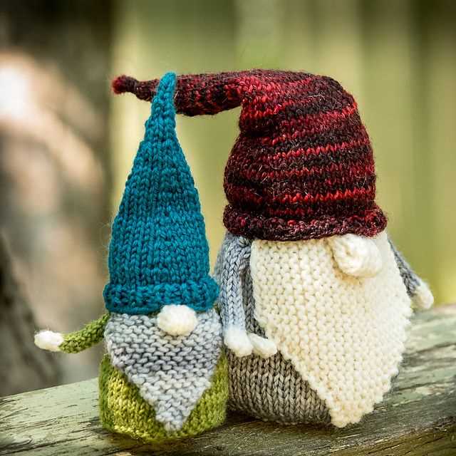 Free knitting pattern for Nordic gnome