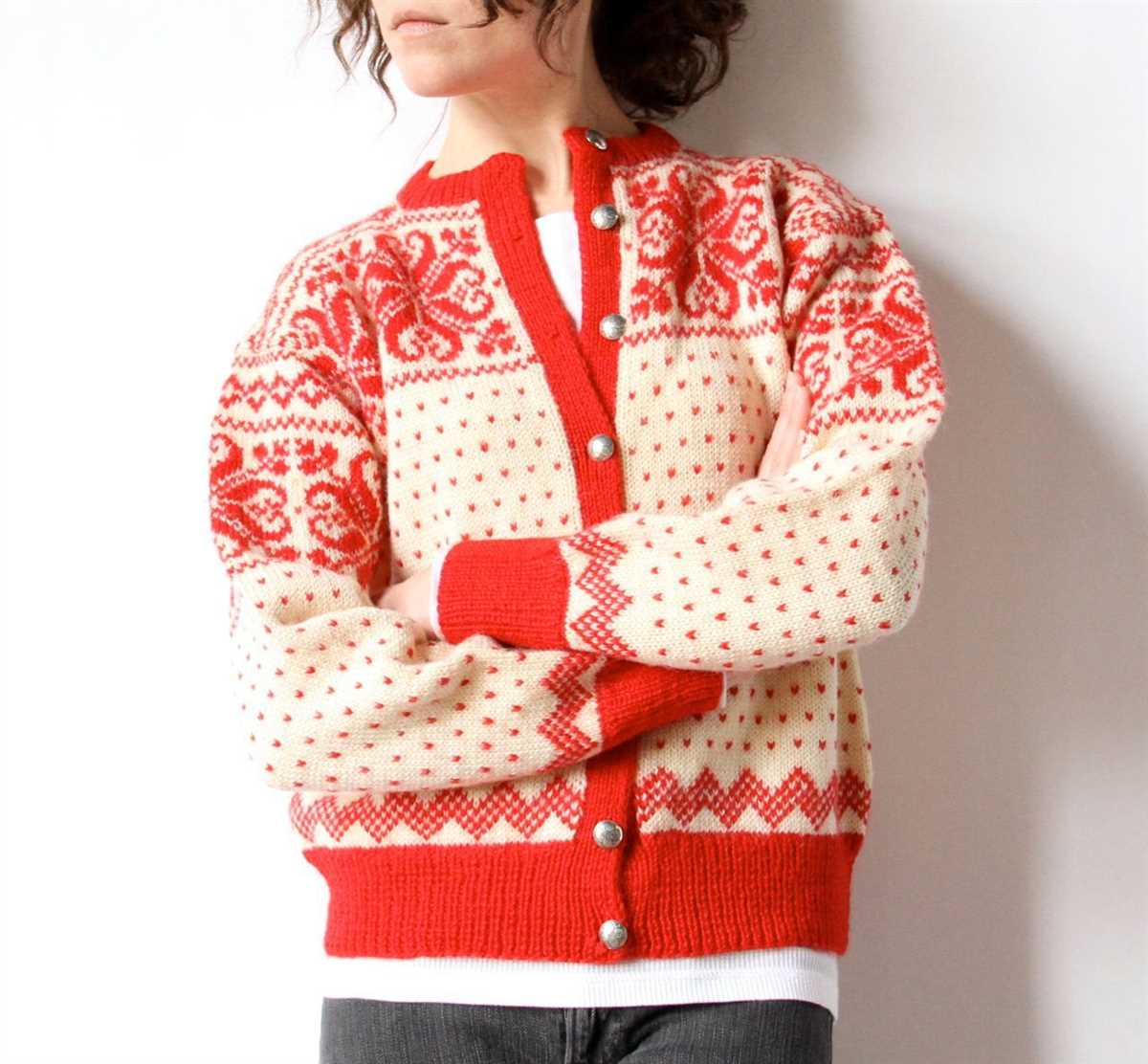 Nordic cardigan knitting pattern