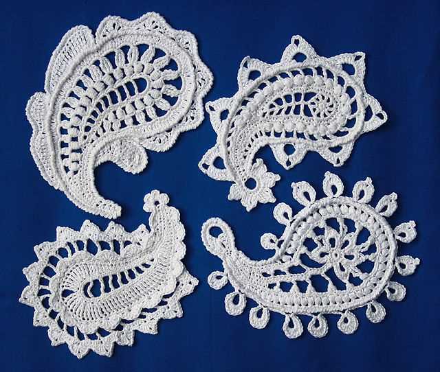 Paisley knitting pattern