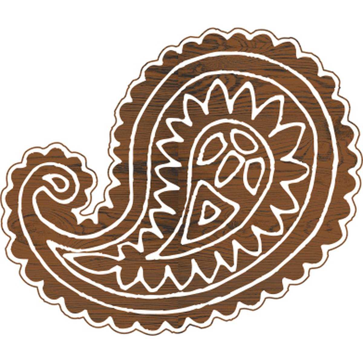 Paisley knitting pattern