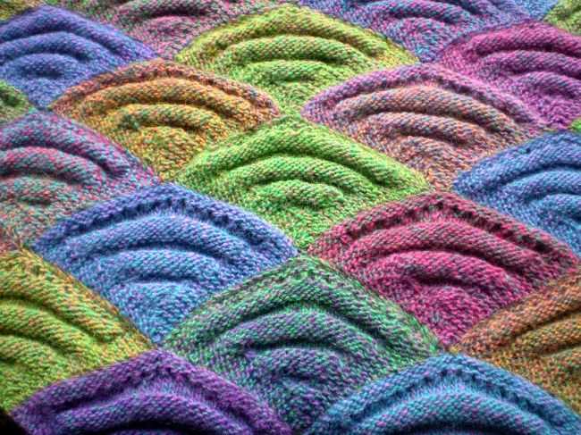 Create a Vibrant Patchwork Scarf with This Knitting Pattern Patchwork scarf knitting pattern