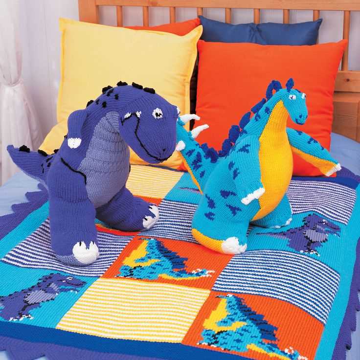 Patons dinosaur knitting pattern