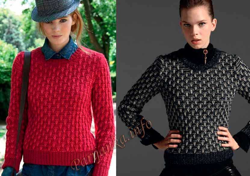 Plain sweater knitting pattern