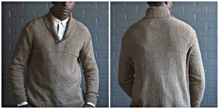 Plain sweater knitting pattern
