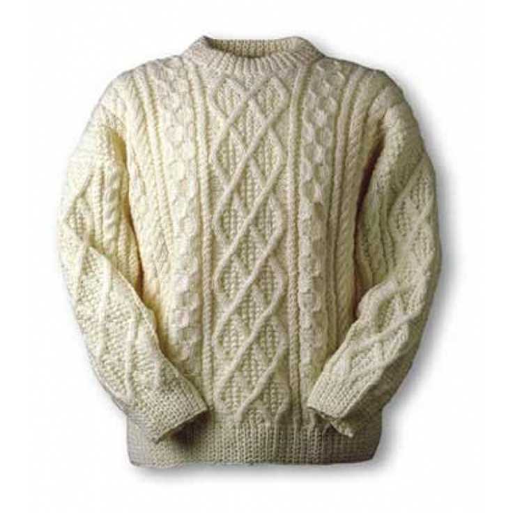 Aran fisherman knit sweater patterns