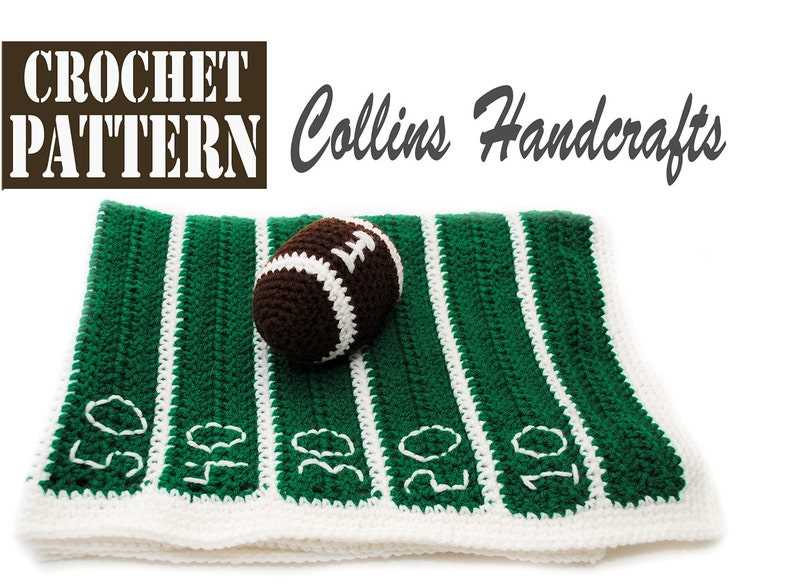 American football knitting pattern