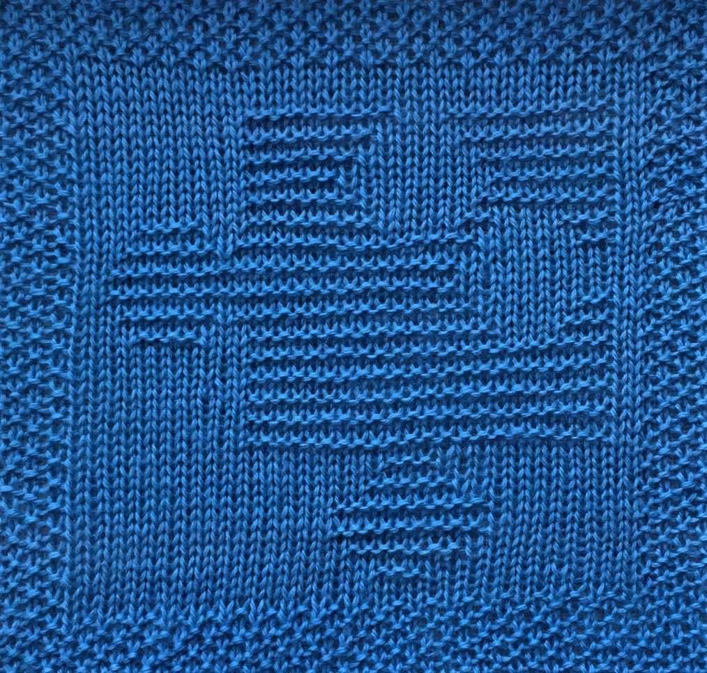 Easy knitting square patterns