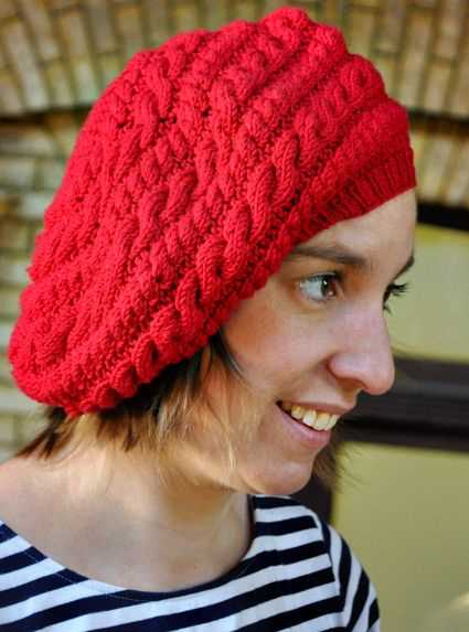Knitted beret patterns free