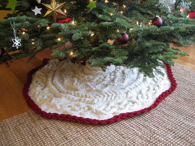 Tree skirt knitting pattern free