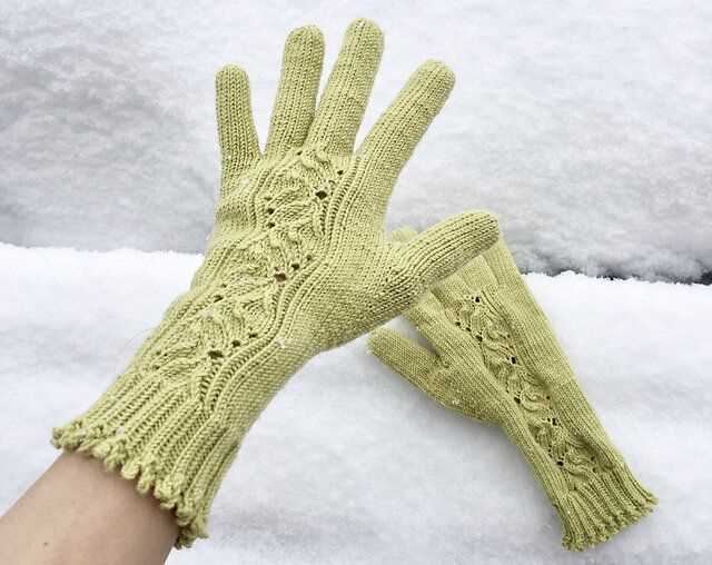 Free glove patterns knitting