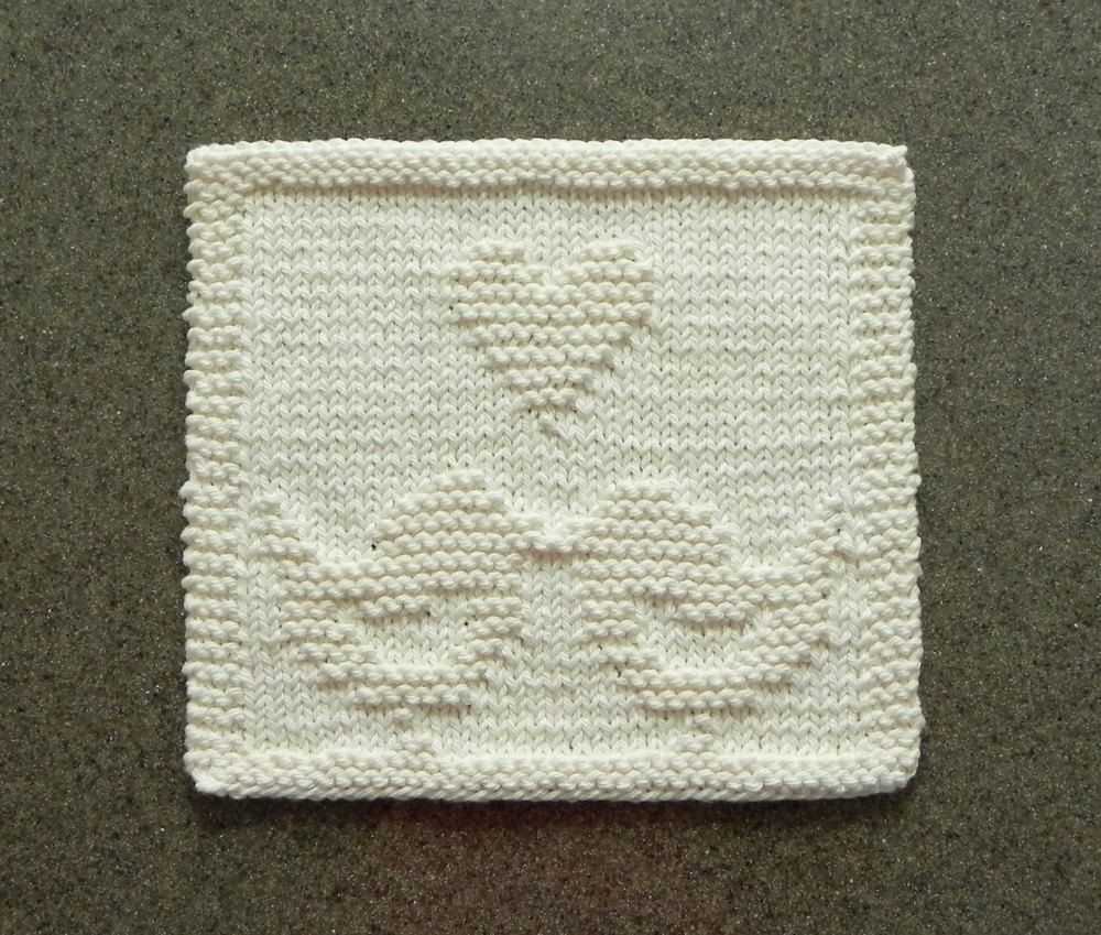 A Unique Knitting Pattern for a Small Washcloth That was Nearly Lost Mini almost lost washcloth knitting pattern