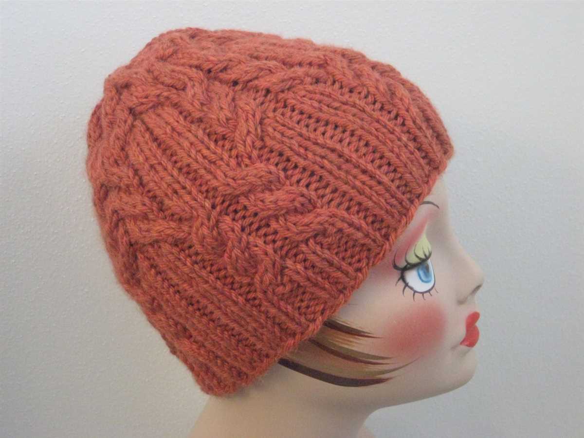 Ribbed headband knitting pattern