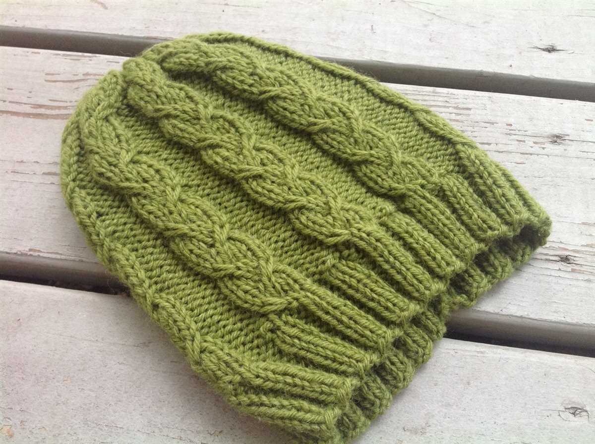 Easy knit toque pattern