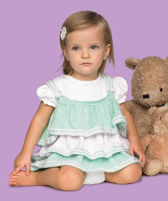 Ruffle knitting pattern
