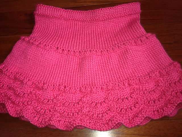 Ruffle knitting pattern