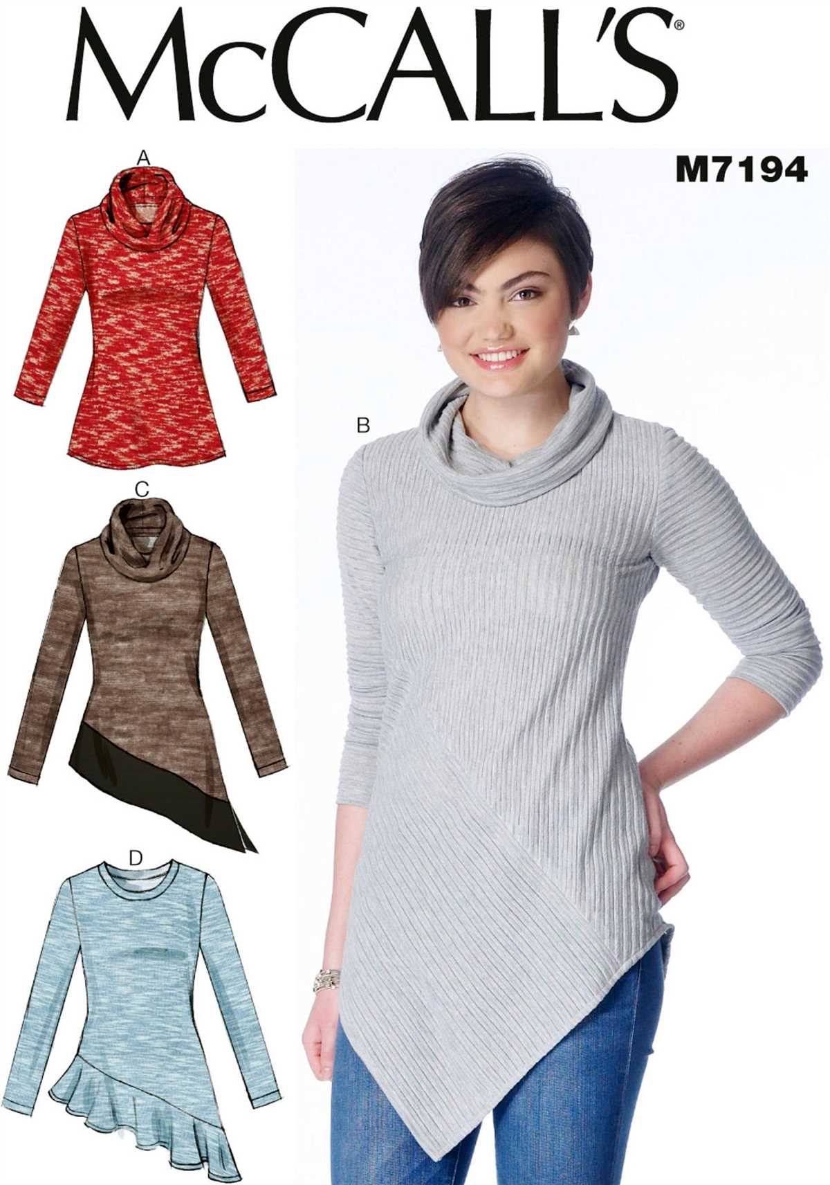 Dressy knit top pattern