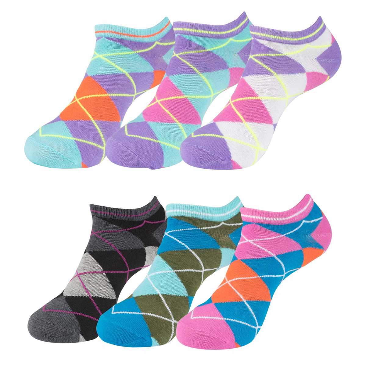 Knit ankle socks pattern