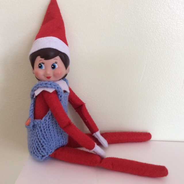 Elf on the shelf sweater knitting pattern