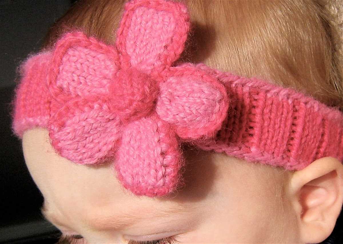 Child's knitted headband free pattern