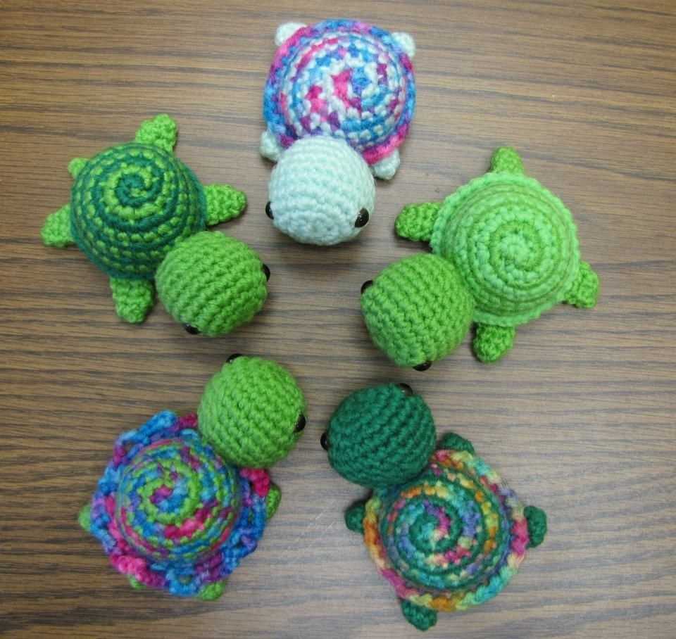 Sea turtle knitting pattern