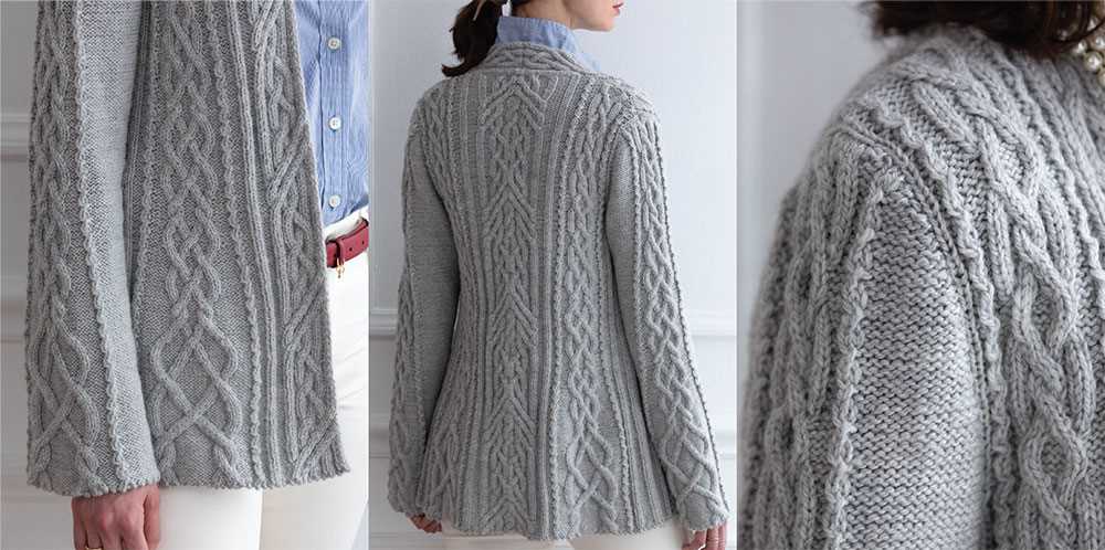 Seamless cardigan knitting pattern free