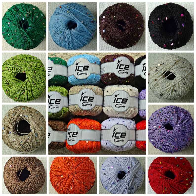 Sequin yarn knitting patterns